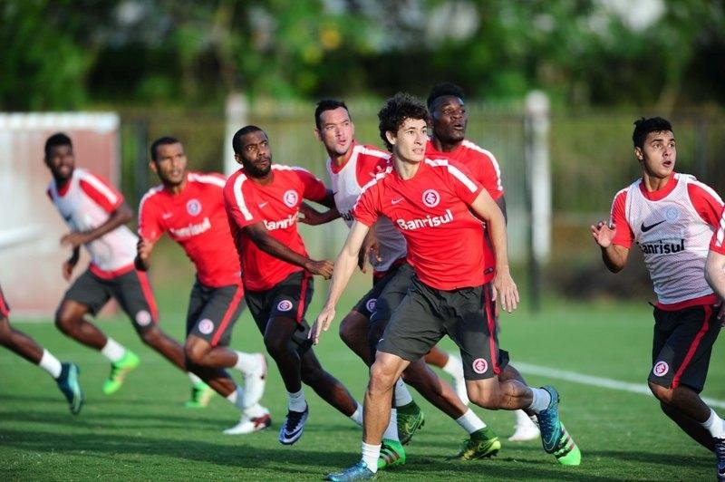 Grupo colorado fez &uacute;ltimo treino antes do Gre-Nal, neste s&aacute;bado