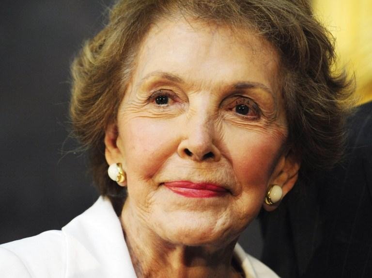 Nancy Reagan morreu aos 94 anos