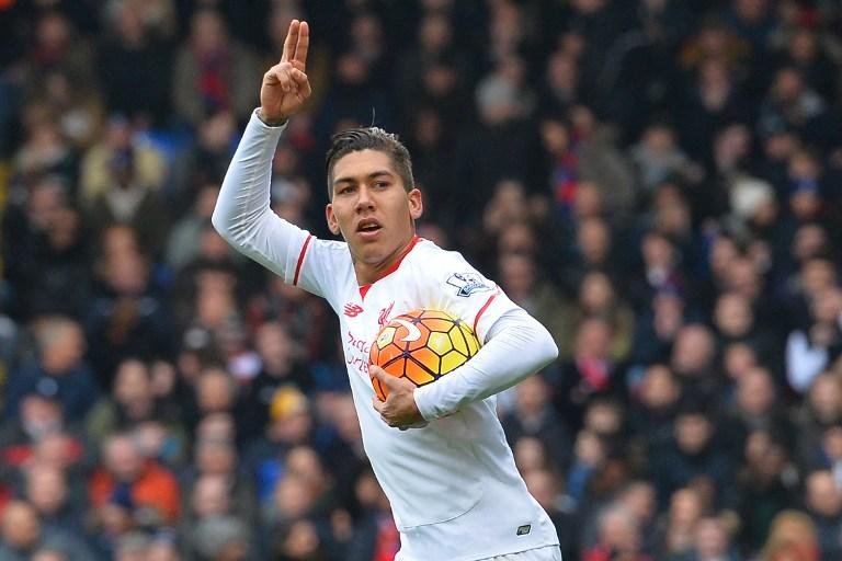 Firmino marcou o gol da vit&oacute;ria do Liverpool sobre o Crystal Palace