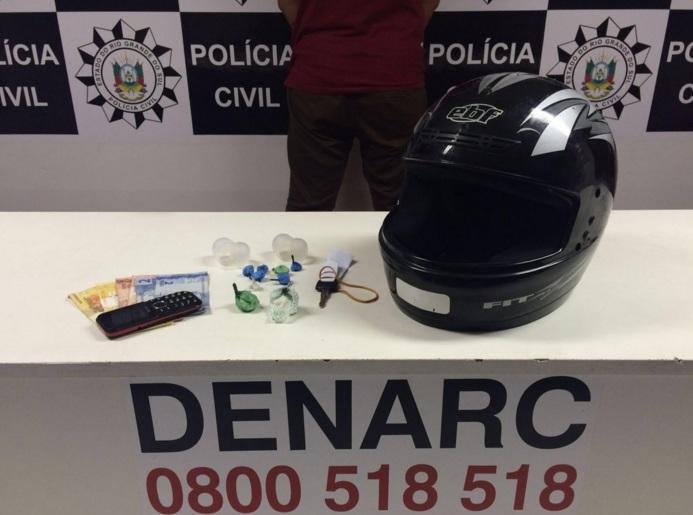 Homem foi preso enquanto vendia coca&iacute;na em Cap&atilde;o da Canoa 