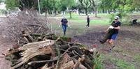 Rotary Club de Porto Alegre se mobilizou para reparar danos causados pelo temporal do dia 29 de janeiro