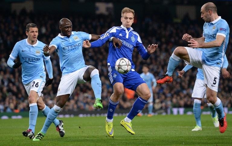Manchester City garantiu vaga nas quartas de final da Liga dos Campe&otilde;es pela primeira vez