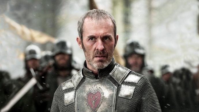 Stephen Dillane como Stannis Baratheon na quinta temporada