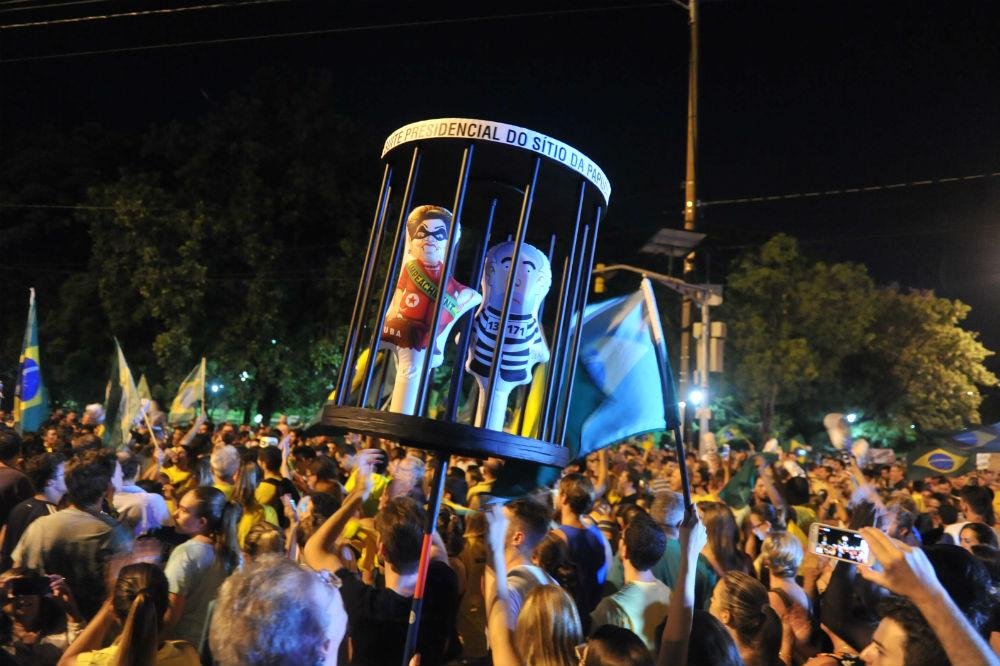 Protesto iniciou no Parc&atilde;o