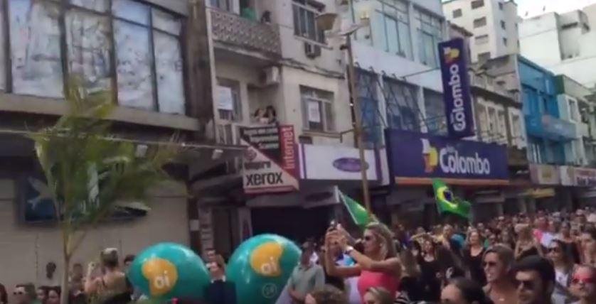 Protesto convocou diferentes movimentos s favor do impeachment da presidente Dilma