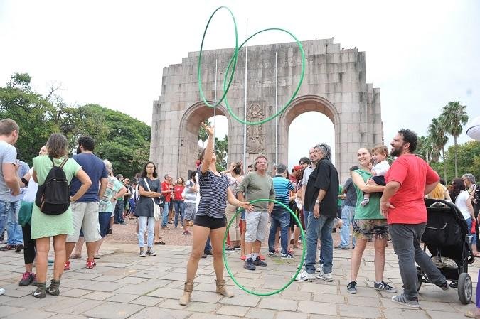 Grupo convocou novo protesto para a pr&oacute;xima quarta-feira