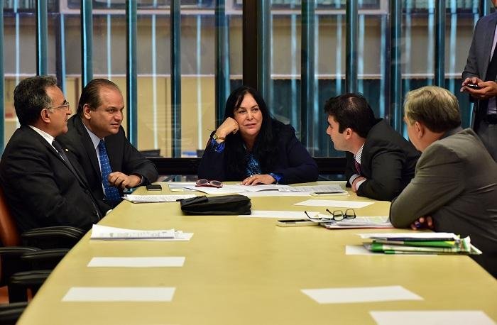 Rose de Freitas (PMDB-ES), foi a &uacute;nica a dar presen&ccedil;a entre os senadores 