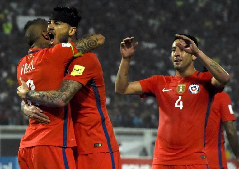 Resultado fez o Chile chegar a 10 pontos e subir na tabela de classifica&ccedil;&atilde;o