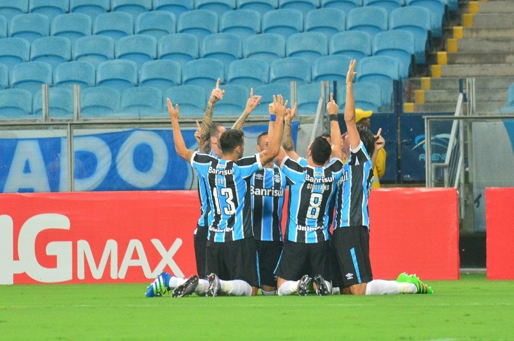 Tricolor venceu de goleada o Brasil de Pelotas e est&aacute; na semifinal do Gacuh&atilde;o