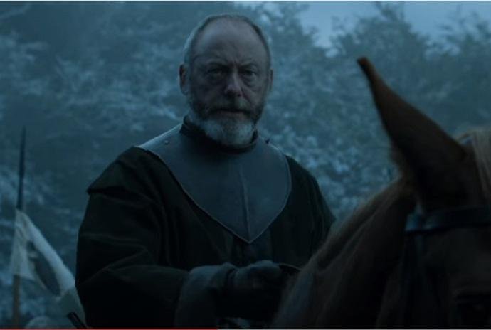 Sir Davos anuncia que os mortos est&atilde;o chegando