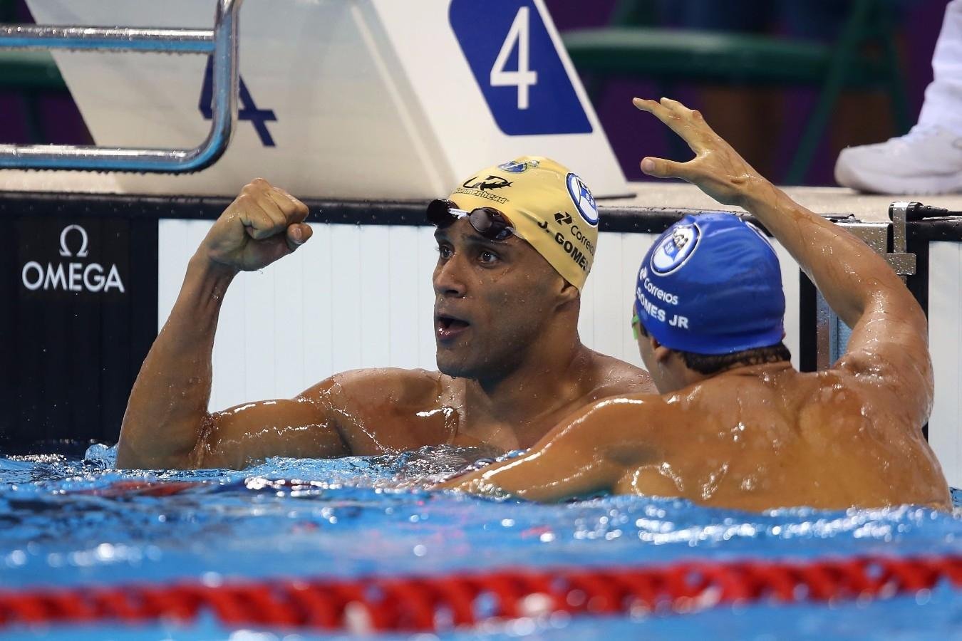  Jo&atilde;o Gomes Jr se classificou para os 100m peito na Olimp&iacute;ada