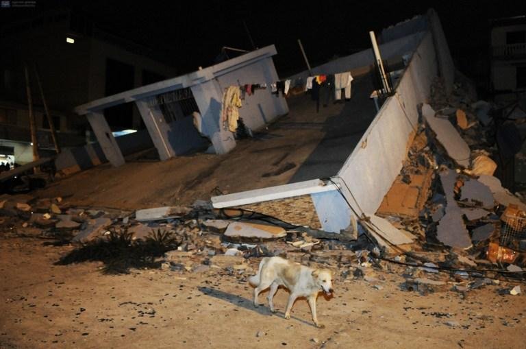 Terremoto no Equador deixa 77 mortos e mais de 580 feridos
