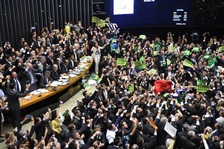 Vota&ccedil;&atilde;o do impeachment na C&acirc;mara repercute em pa&iacute;ses da Am&eacute;rica do Sul