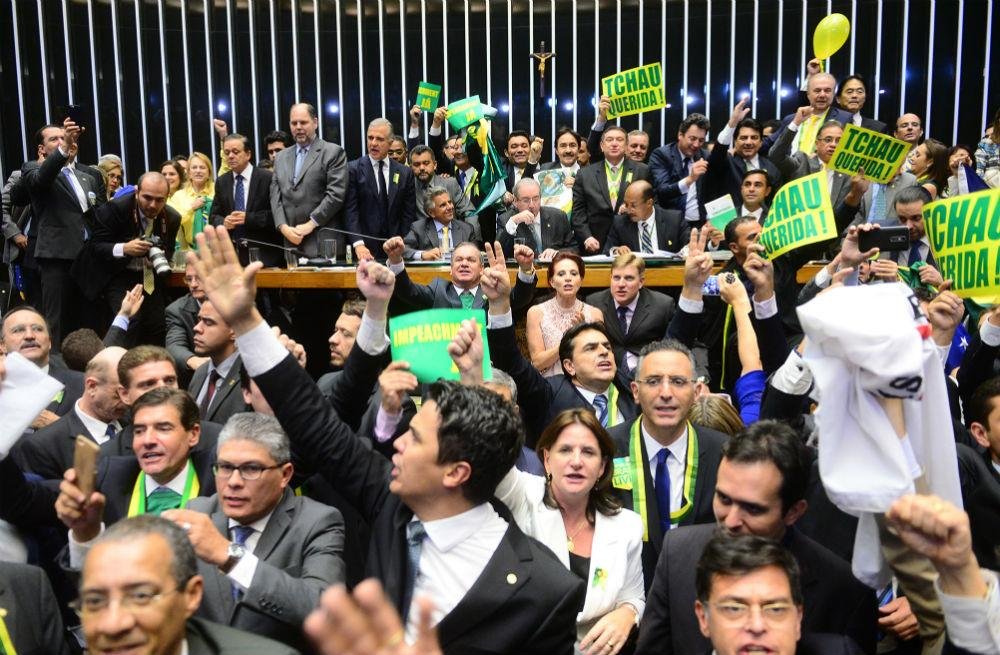 Brasil foi palavra mais citada em sess&atilde;o de aprova&ccedil;&atilde;o do impeachment