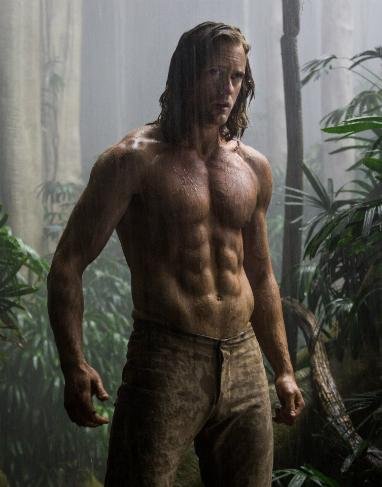 Ap&oacute;s brilhar como vampiro em "True Blood", ator ressurge como Tarzan 