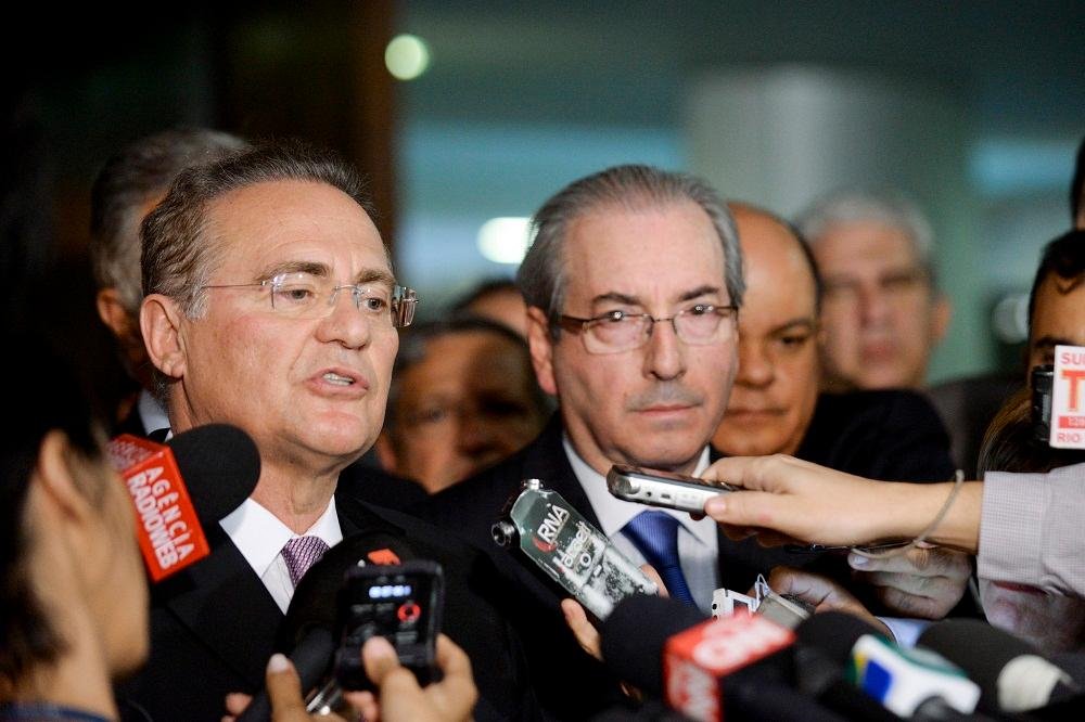 Renan Calheiros recebeu hoje o processo do impeachment de Eduardo Cunha 