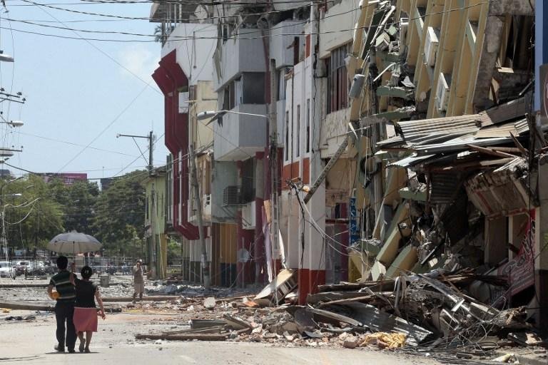 Novo terremoto de 6,1 graus de magnitude atinge costa do Equador
