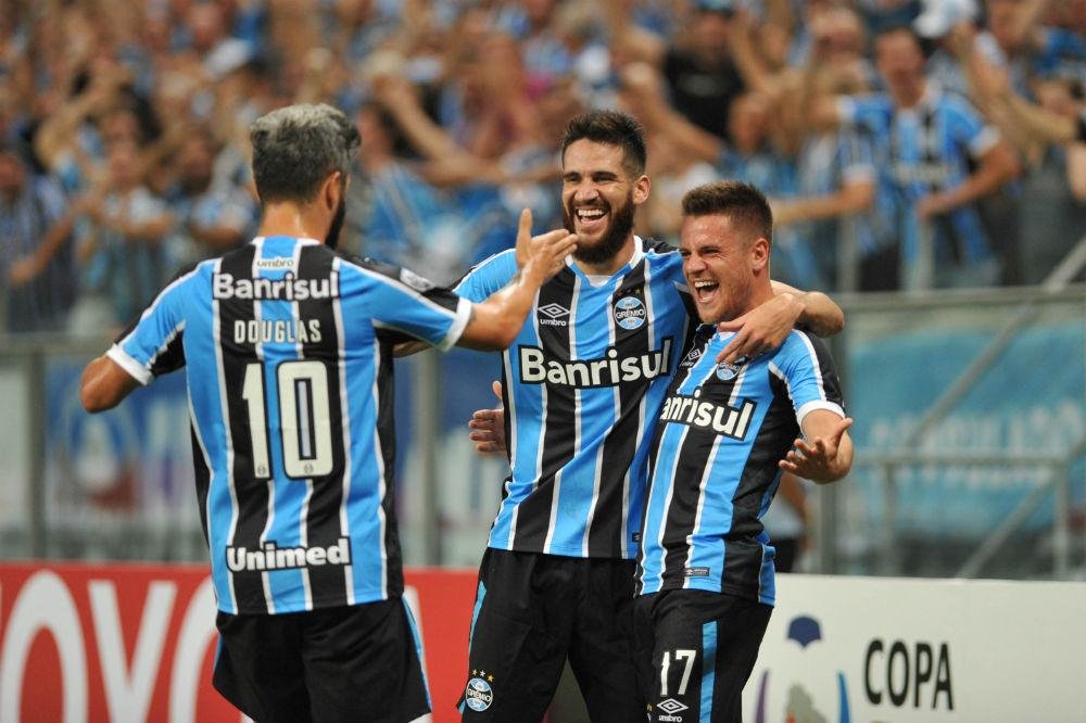 Gr&ecirc;mio espera advers&aacute;rio nas oitavas de final da Libertadores