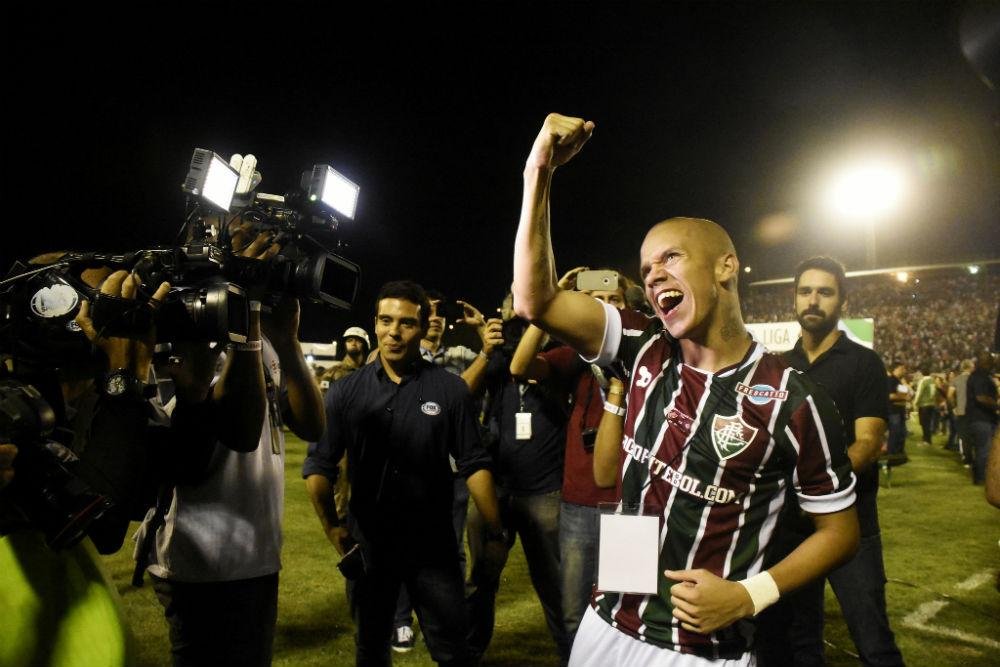 Marcos J&uacute;nior definiu o 1 a 0 que concedeu t&iacute;tulo inaugural ao Flu