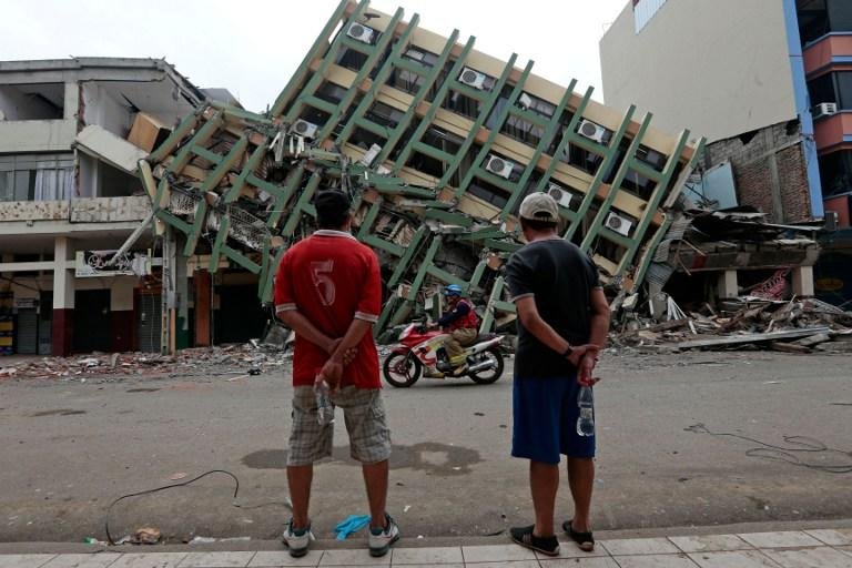 Equador registra novo tremor secund&aacute;rio de 6 graus