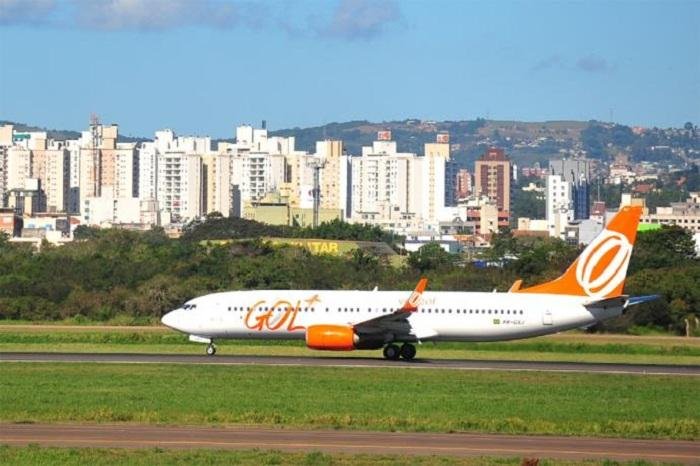 GOL registrou a maior participa&ccedil;&atilde;o no mercado dom&eacute;stico no per&iacute;odo, com uma fatia de 36%