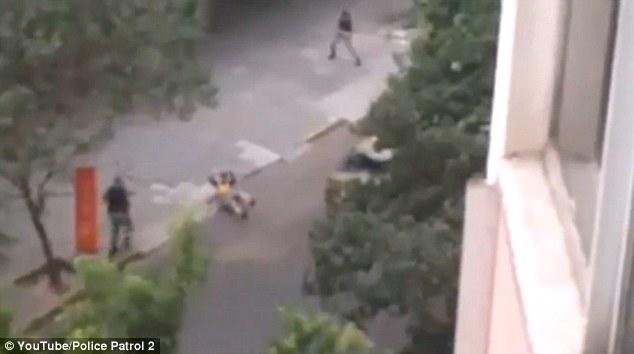 Daily Mail divulgou v&iacute;deo do tiroteio na zona Norte de Porto Alegre
