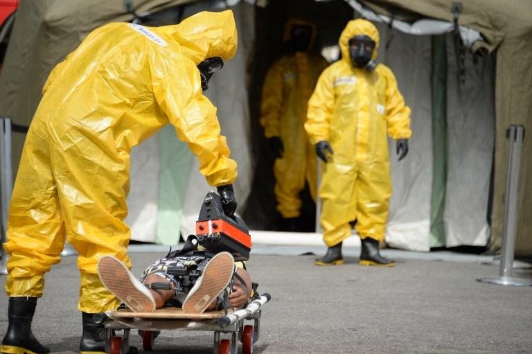 Minist&eacute;rio da Defesa faz simulado para controle de incidentes qu&iacute;micos durante Rio 2016