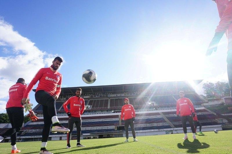 Inter faz treino de adapta&ccedil;&atilde;o ao clima antes de final contra Juventude 