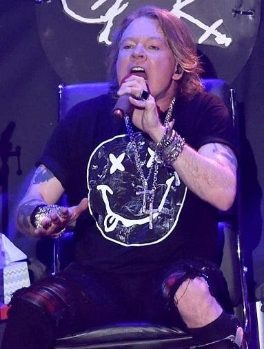 Axl se apresentou com o Guns no come&ccedil;o de abril no festival Coachella