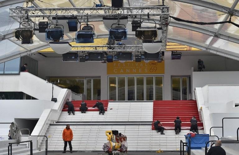 Cannes preparada para a festa mundial do cinema