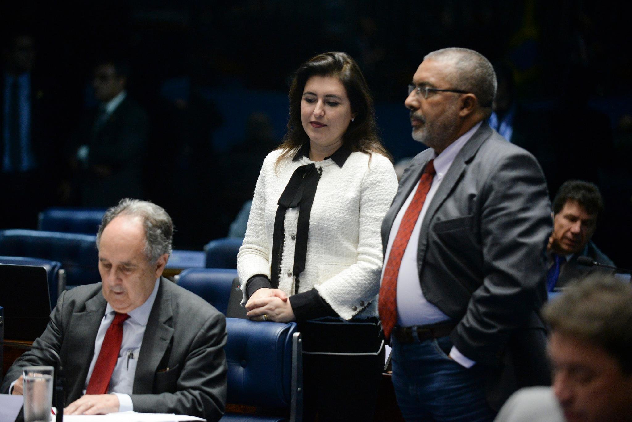 Reiniciada sess&atilde;o que vota a admissibilidade do processo de impeachment no Senado
