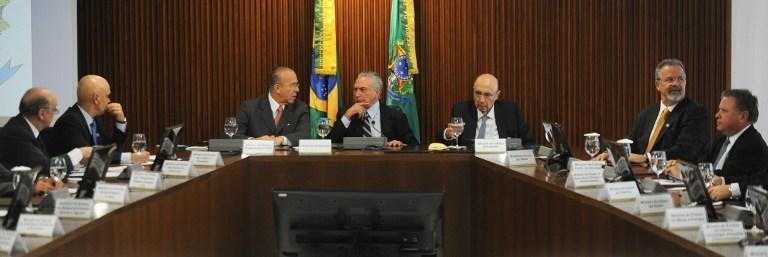 Temer comandou reuni&atilde;o ministerial nesta sexta
