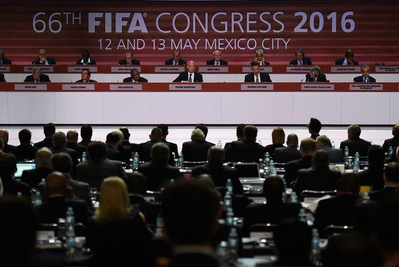 An&uacute;ncio de nova secret&aacute;ria foi feito em congresso da Fifa no M&eacute;xico