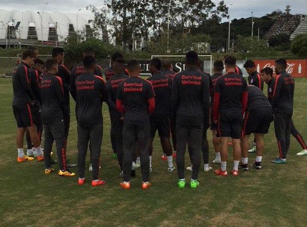 Inter se reapresentou nesta tarde ap&oacute;s empate com a Chapecoense