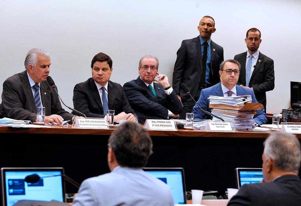 Deputados batem boca em depoimento de Cunha no Conselho de &Eacute;tica