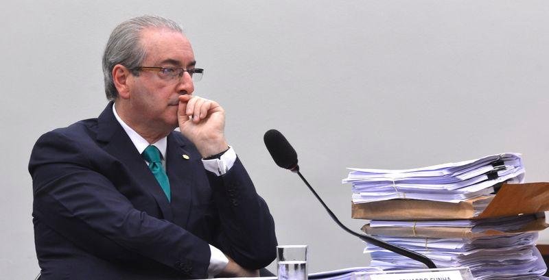 Presidente afastado da C&acirc;mara, Eduardo Cunha (PMDB-RJ), negou publicamente que possu&iacute;a contas no exterior 