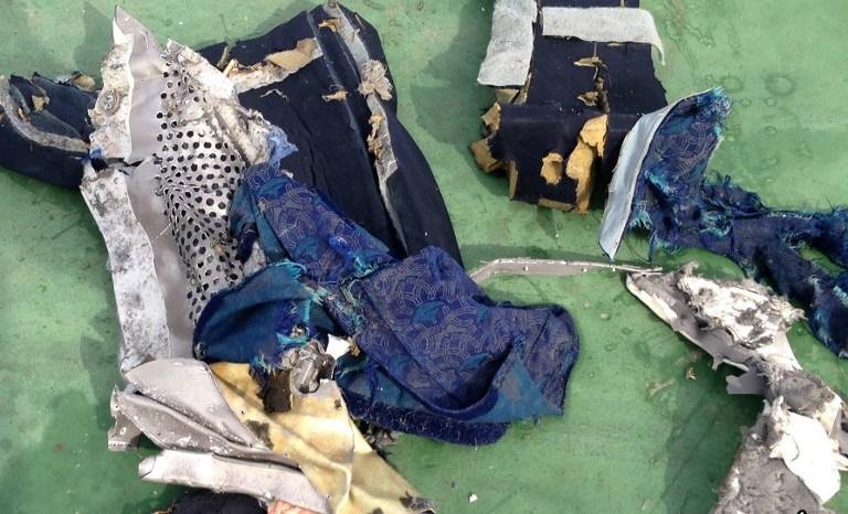 Primeiros fragmentos da aeronave foram localizados 290 quil&ocirc;metros ao norte da Alexandria