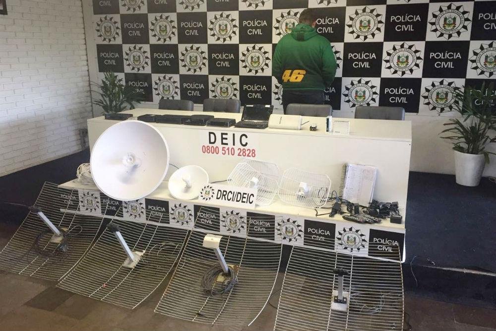 Material apreendido tem valor comercial em torno de R$ 22 mil