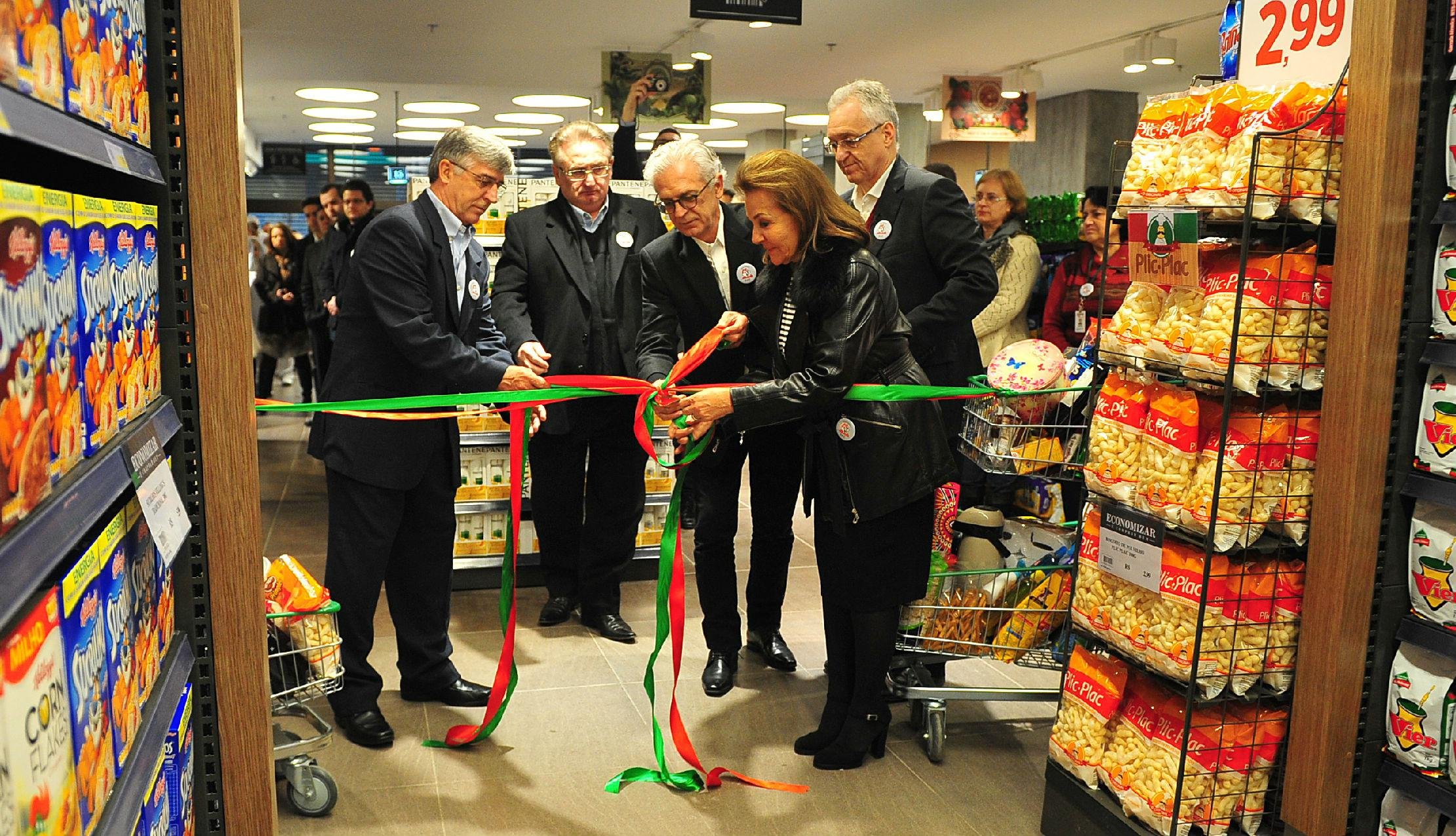 Abertura oficial do Zaffari