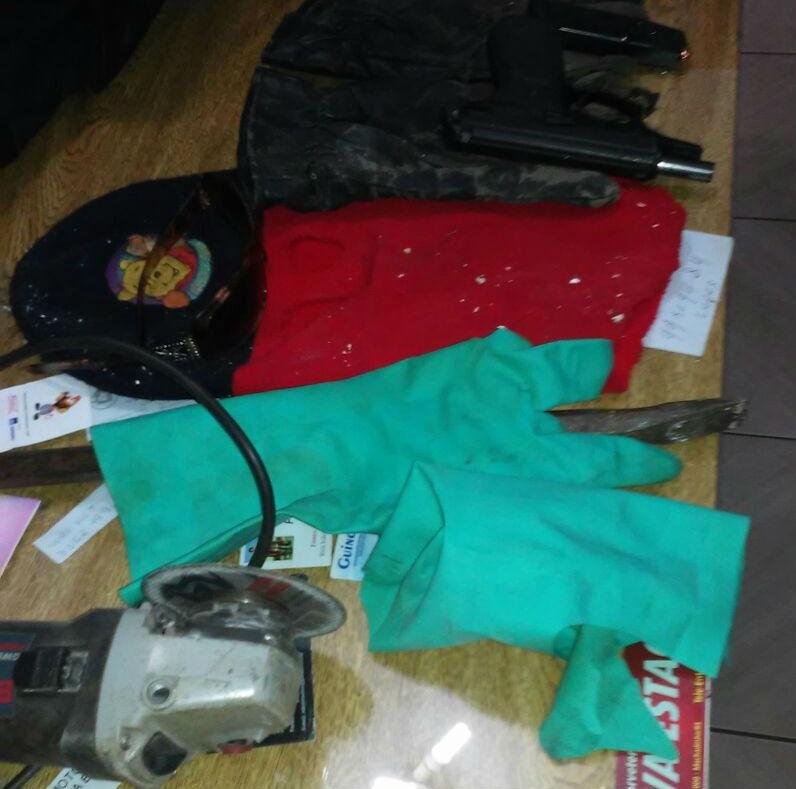Homem &eacute; preso ao tentar arrombar cofre de banco em Machadinho 