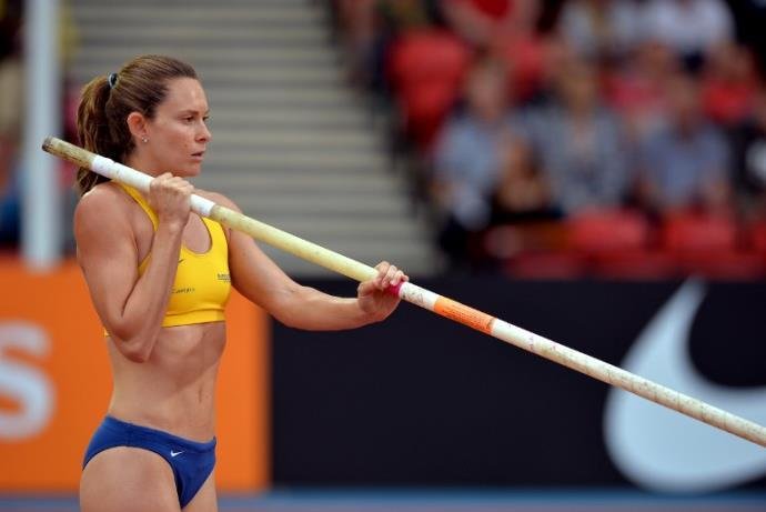Atleta errou suas tr&ecirc;s tentativas e foi desclassificada da prova de salto com vara