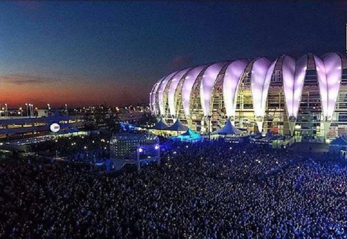 Evento ocorreu no dia 25 de maio no estacionamento do est&aacute;dio