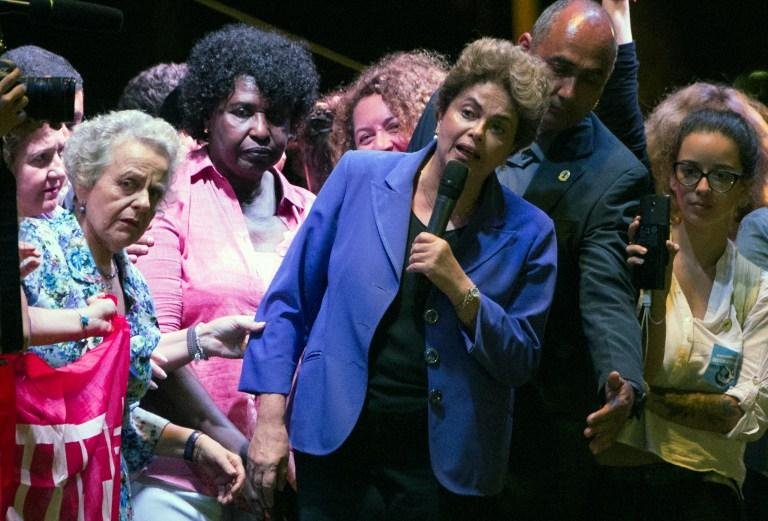 Dilma discursou no Rio