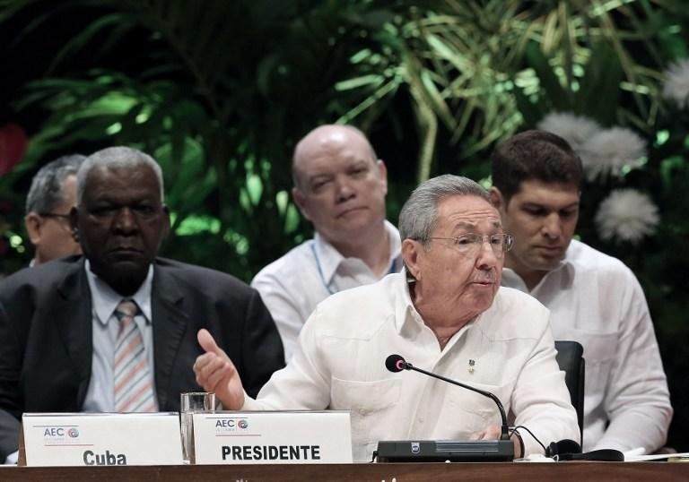 Castro falou neste s&aacute;bado, durante um encontro de pa&iacute;ses caribenhos realizado na ilha cubana