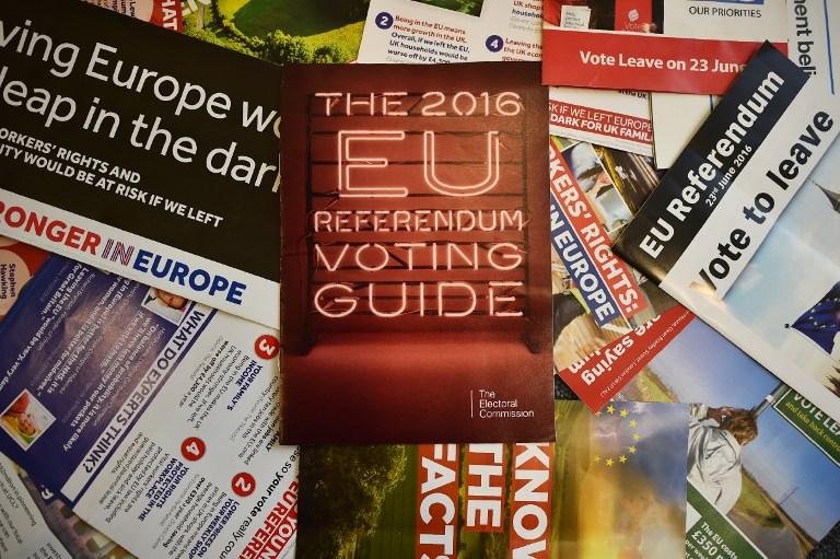 Sindicatos pedem que brit&acirc;nicos votem a favor da UE