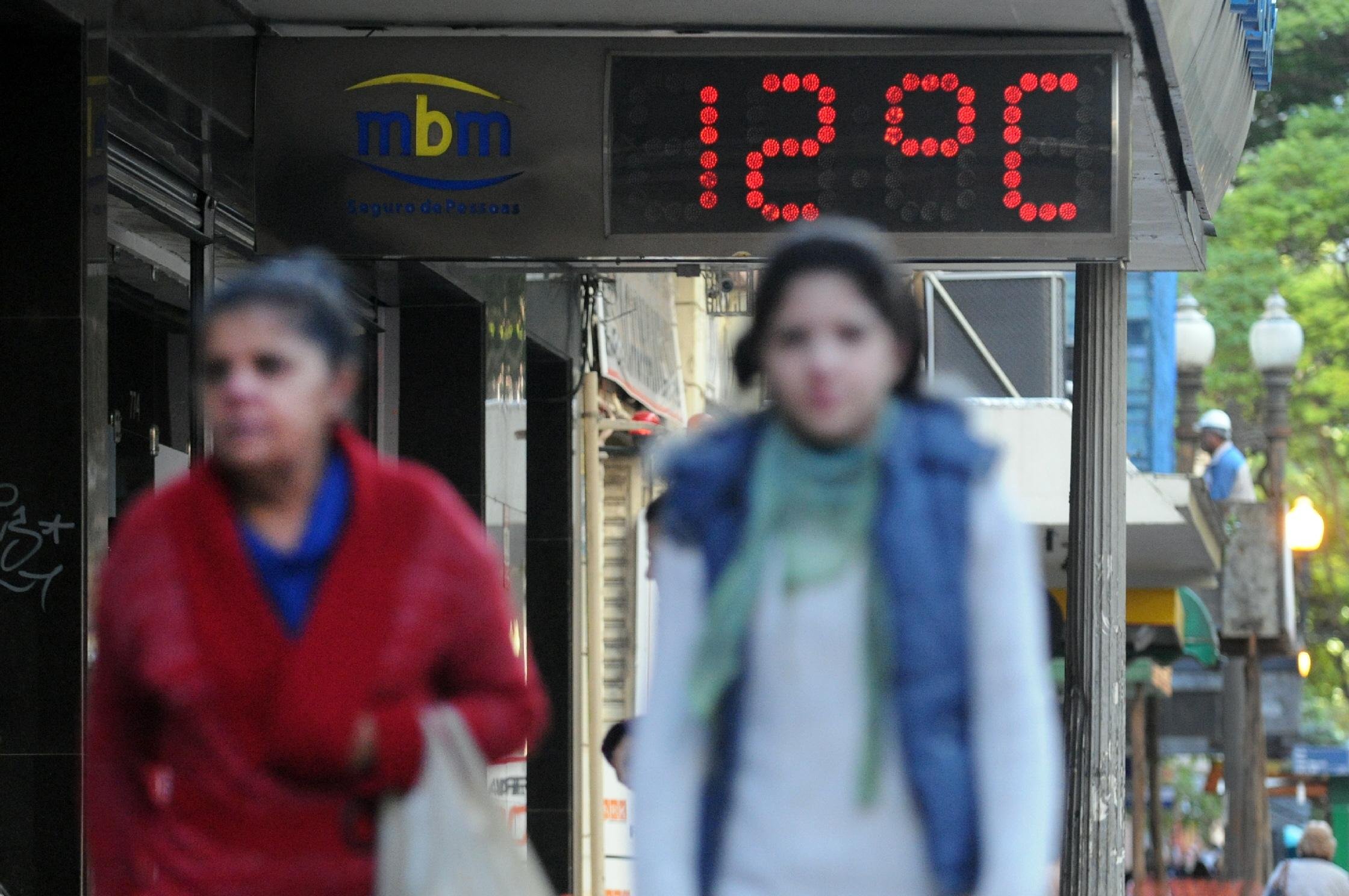 Ter&ccedil;a-feira ser&aacute; de tempo frio no RS 