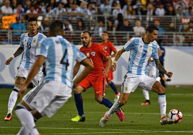 Meia teve papel de destaque na estreia da sele&ccedil;&atilde;o argentina na Copa Am&eacute;rica do Centen&aacute;rio