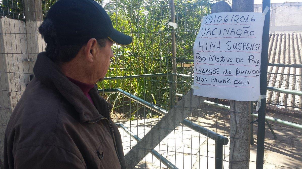 Posto do Passo das Pedras foi fechado por paralisa&ccedil;&atilde;o dos servidores