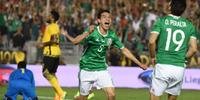 México derrotou Jamaica e confirmou eliminação uruguaia