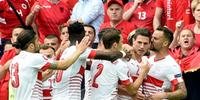 Suíça derrotou por 1 a 0 a estreante Albânia, neste sábado na França
